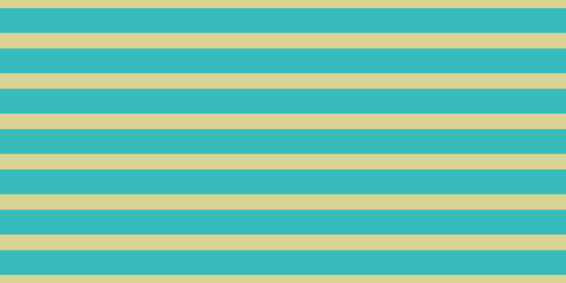 #37bbbb, #dbd393 horizontal lines, twenty-two pixels wide, thirty-five pixels apart