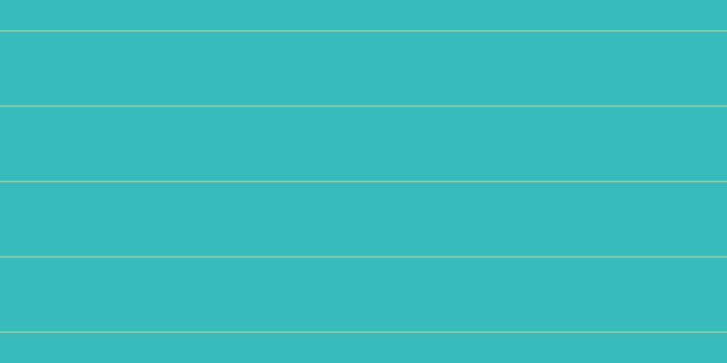 #37bbbb, #dbd393 horizontal lines, one pixels wide, eighty-two pixels apart