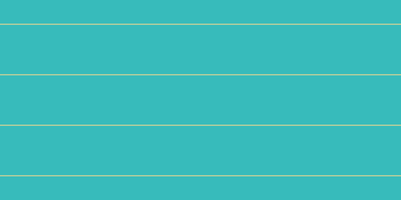 #37bbbb, #dbd393 horizontal lines, two pixels wide, ninety-nine pixels apart