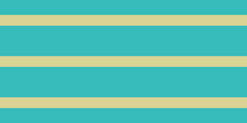 #37bbbb, #dbd393 horizontal lines, thirty-five pixels wide, ninety-nine pixels apart