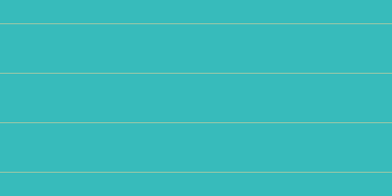 #37bbbb, #fcd393 horizontal lines, one pixels wide, one hundred pixels apart