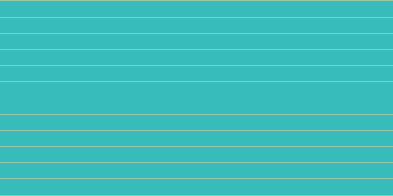 #37bbbb, #fcd393 horizontal lines, one pixels wide, thirty-two pixels apart