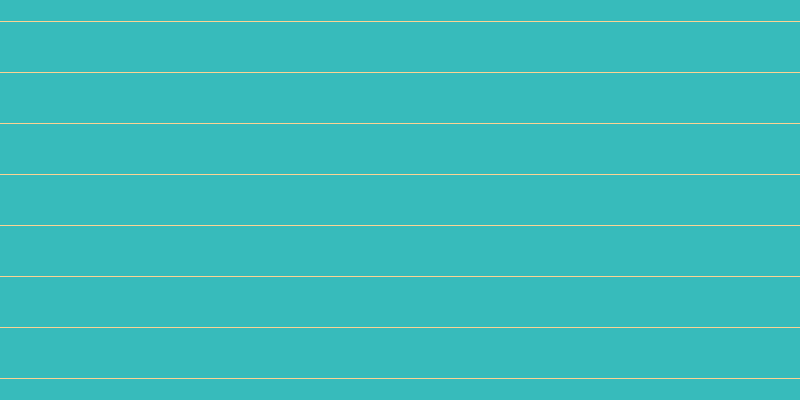 #37bbbb, #fcd393 horizontal lines, one pixels wide, fifty pixels apart