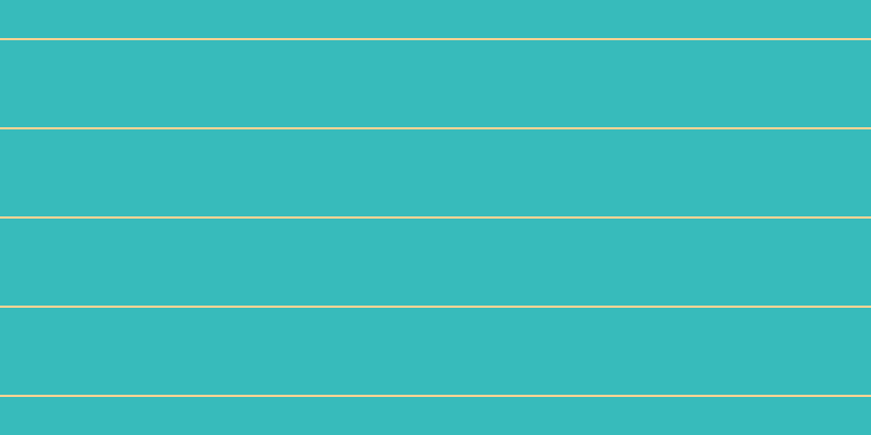 #37bbbb, #fcd393 horizontal lines, two pixels wide, eighty pixels apart
