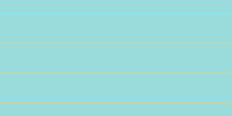 #37bbbb (50%), #dbd393 horizontal lines, two pixels wide, one hundred pixels apart