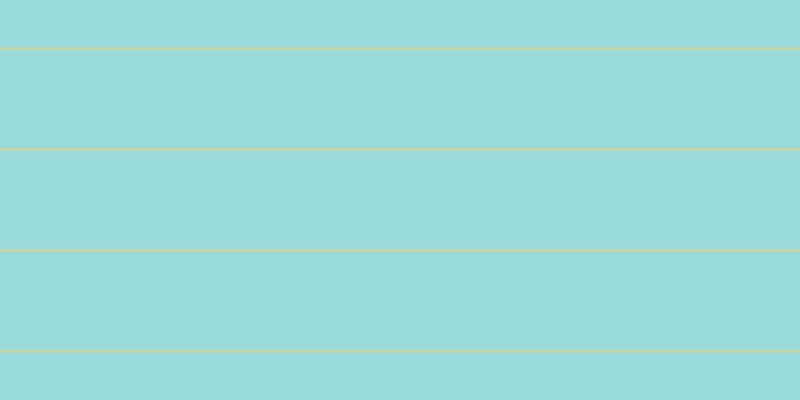 #37bbbb (50%), #dbd393 horizontal lines, two pixels wide, ninety-nine pixels apart