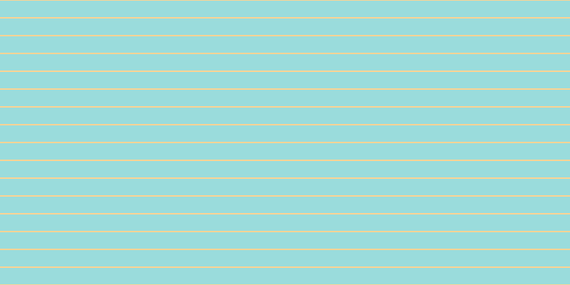 #37bbbb (50%), #fcd393 horizontal lines, two pixels wide, twenty-three pixels apart