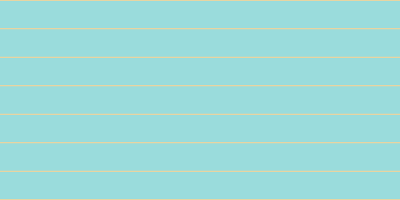 #37bbbb (50%), #fcd393 horizontal lines, two pixels wide, fifty-five pixels apart