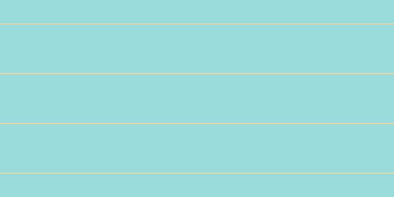 #37bbbb (50%), #fcd393 horizontal lines, two pixels wide, ninety-nine pixels apart