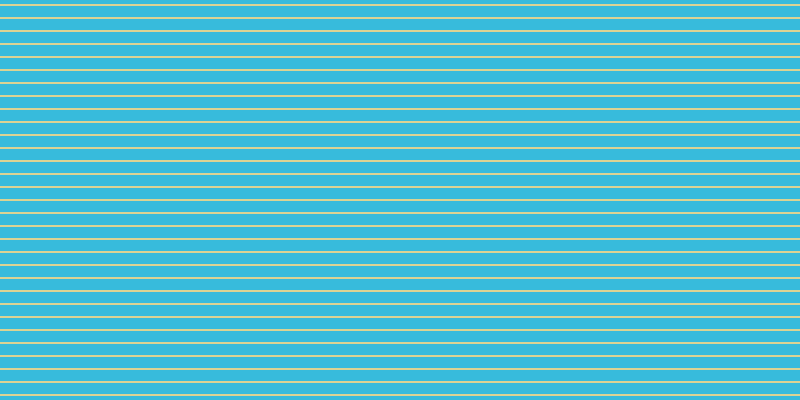 #37bbdc, #dbd393 horizontal lines, two pixels wide, eleven pixels apart