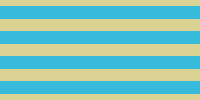 #37bbdc, #dbd393 horizontal lines, forty-eight pixels wide, fifty-two pixels apart