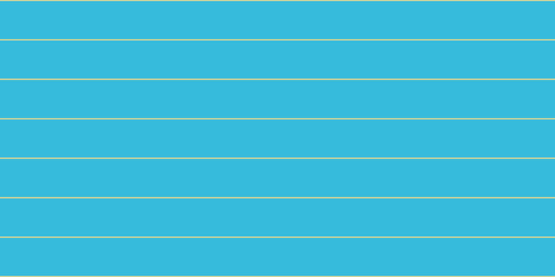 #37bbdc, #dbd393 horizontal lines, two pixels wide, fifty-five pixels apart