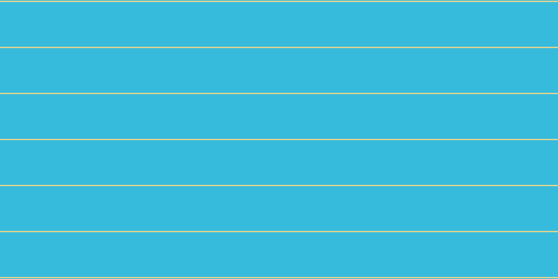 #37bbdc, #dbd393 horizontal lines, two pixels wide, sixty-four pixels apart