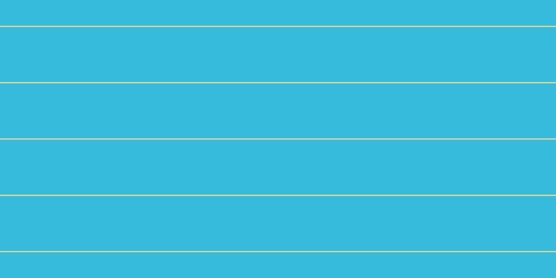 #37bbdc, #dbd393 horizontal lines, two pixels wide, seventy-nine pixels apart