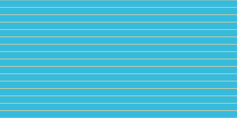 #37bbdc, #fcd393 horizontal lines, two pixels wide, twenty-three pixels apart