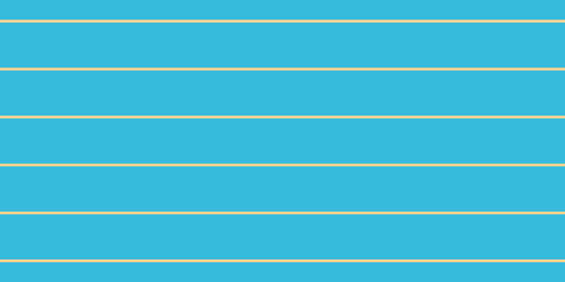#37bbdc, #fcd393 horizontal lines, four pixels wide, sixty-four pixels apart