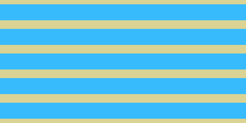 #37bbfd, #dbd393 horizontal lines, twenty-eight pixels wide, fifty-two pixels apart