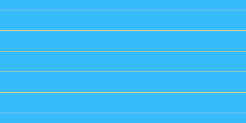 #37bbfd, #dbd393 horizontal lines, two pixels wide, sixty-five pixels apart