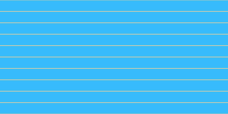 #37bbfd, #fcd393 horizontal lines, two pixels wide, thirty-eight pixels apart