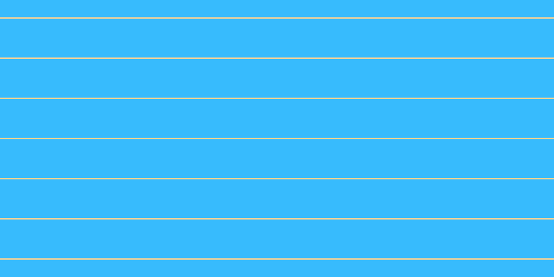 #37bbfd, #fcd393 horizontal lines, two pixels wide, fifty-six pixels apart