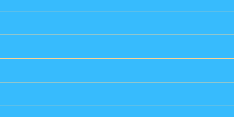 #37bbfd, #fcd393 horizontal lines, two pixels wide, seventy-nine pixels apart