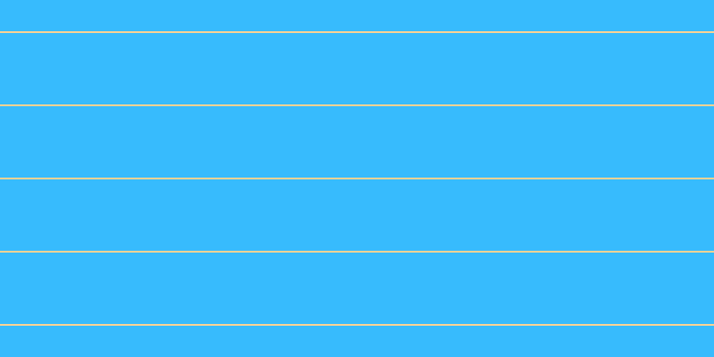#37bbfd, #fcd393 horizontal lines, two pixels wide, eighty pixels apart