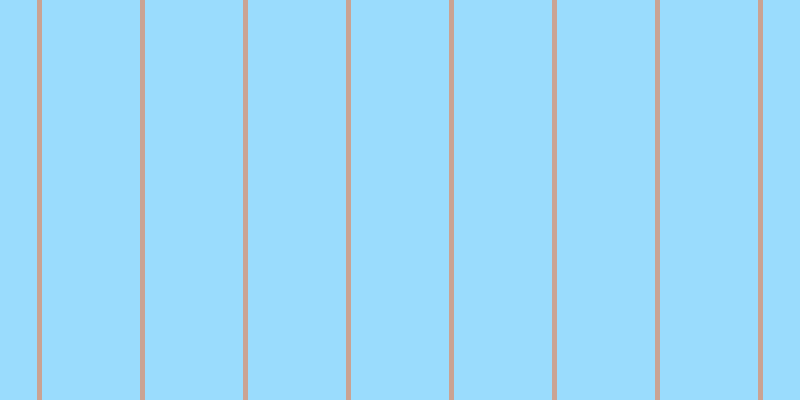 #37bbfd (50%), #caa393 vertical lines, five pixels wide, ninety-eight pixels apart