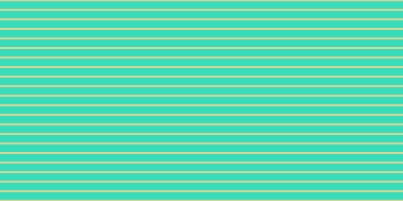#37dcbb, #dbd393 horizontal lines, four pixels wide, fifteen pixels apart