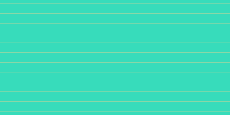 #37dcbb, #dbd393 horizontal lines, one pixels wide, thirty-three pixels apart
