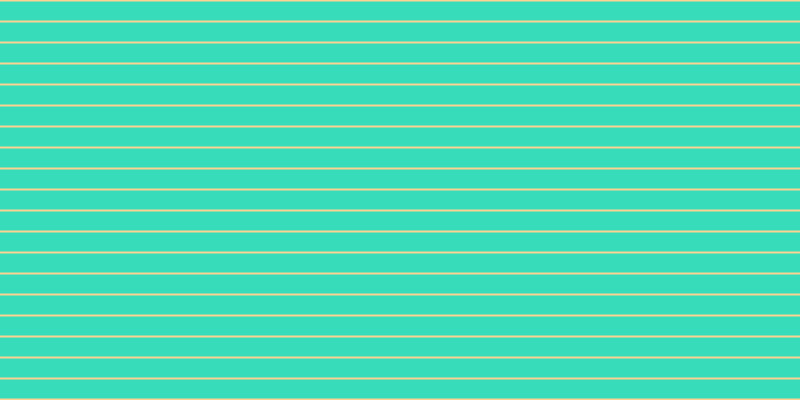 #37dcbb, #fcd393 horizontal lines, two pixels wide, nineteen pixels apart