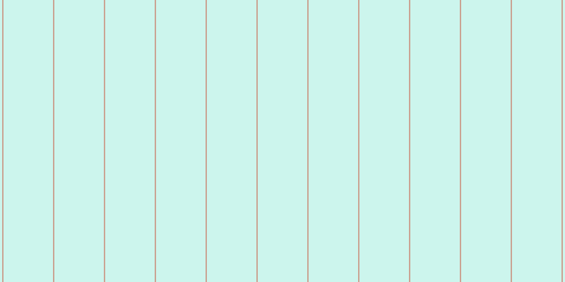 #37dcbb (25%), #caa393 vertical lines, two pixels wide, seventy pixels apart