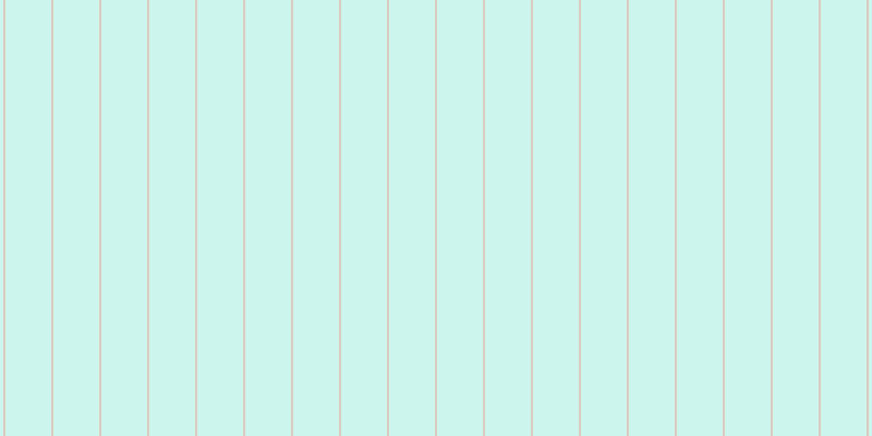 #37dcbb (25%), #eba393 vertical lines, one pixels wide, forty-three pixels apart