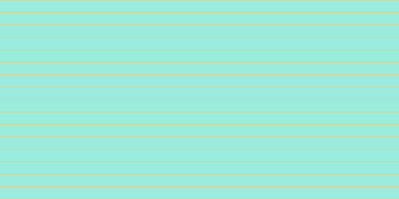 #37dcbb (50%), #dbd393 horizontal lines, two pixels wide, twenty-three pixels apart