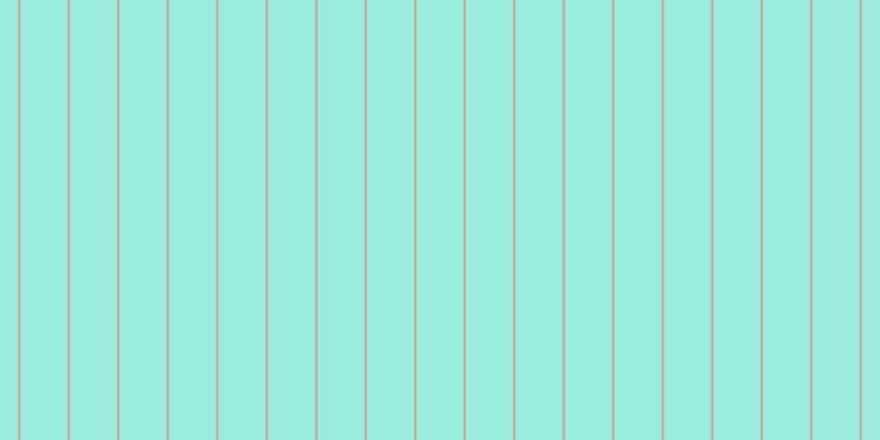 #37dcbb (50%), #caa393 vertical lines, two pixels wide, forty-three pixels apart