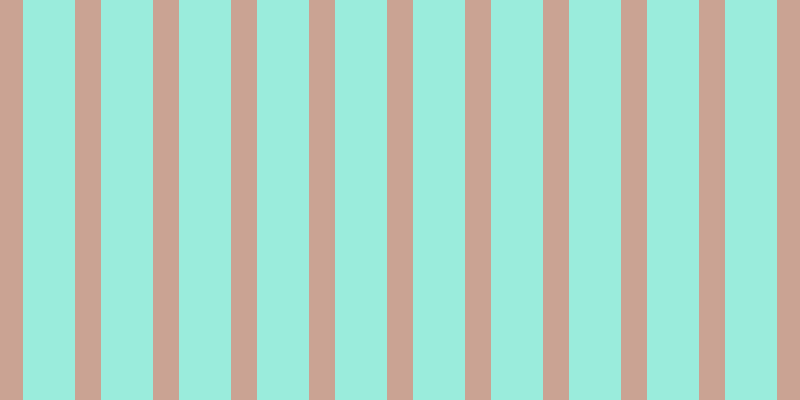#37dcbb (50%), #caa393 vertical lines, twenty-six pixels wide, fifty-two pixels apart