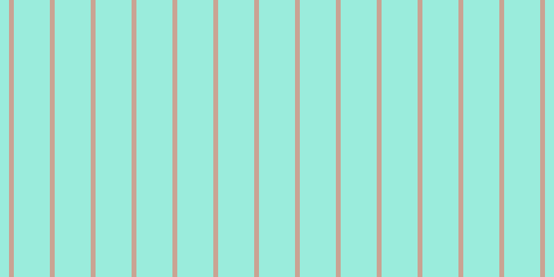 #37dcbb (50%), #caa393 vertical lines, seven pixels wide, fifty-two pixels apart