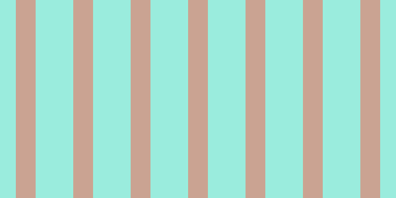 #37dcbb (50%), #caa393 vertical lines, forty pixels wide, seventy-six pixels apart