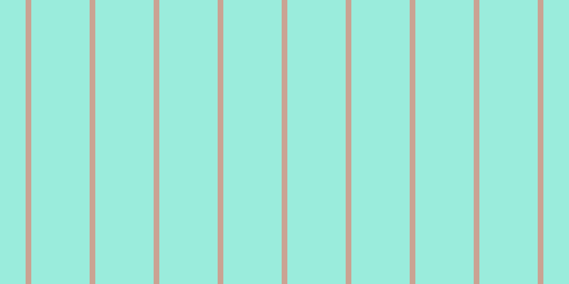 #37dcbb (50%), #caa393 vertical lines, eight pixels wide, eighty-two pixels apart