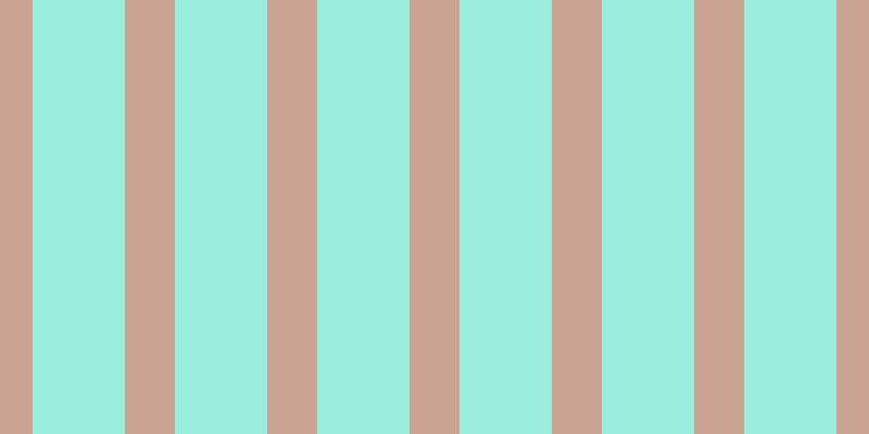 #37dcbb (50%), #caa393 vertical lines, forty-six pixels wide, eighty-five pixels apart