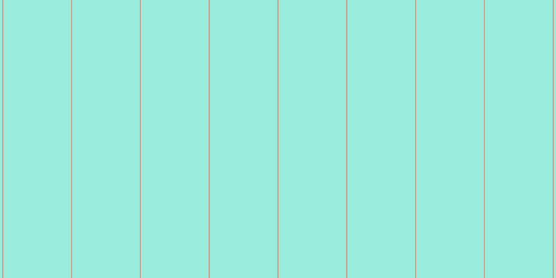 #37dcbb (50%), #caa393 vertical lines, two pixels wide, ninety-seven pixels apart