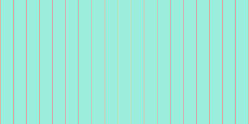 #37dcbb (50%), #eba393 vertical lines, two pixels wide, forty pixels apart