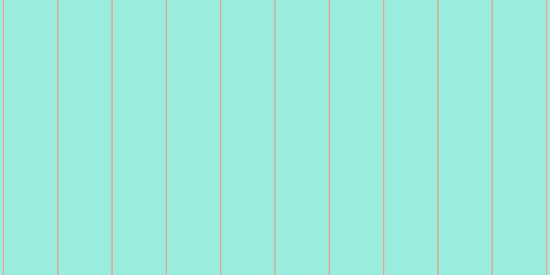 #37dcbb (50%), #eba393 vertical lines, two pixels wide, seventy-seven pixels apart