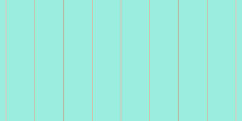 #37dcbb (50%), #eba393 vertical lines, two pixels wide, ninety-three pixels apart