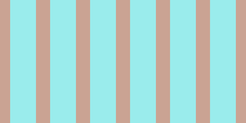 #37dcdc (50%), #caa393 vertical lines, forty-six pixels wide, eighty-four pixels apart