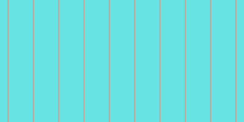 #37dcdc (75%), #caa393 vertical lines, four pixels wide, seventy-nine pixels apart