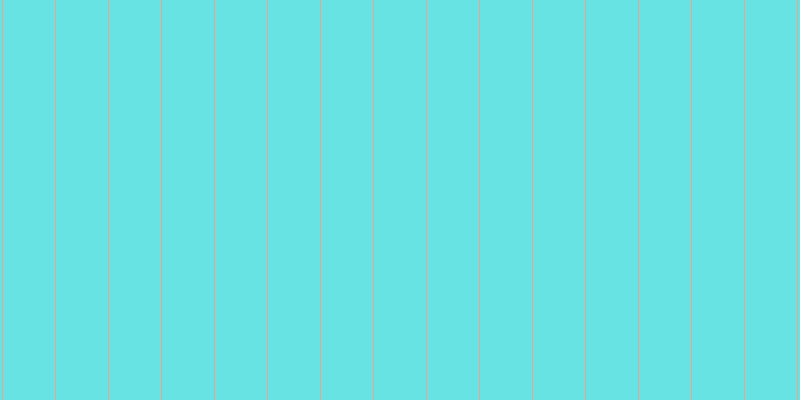 #37dcdc (75%), #eba393 vertical lines, one pixels wide, fifty-two pixels apart