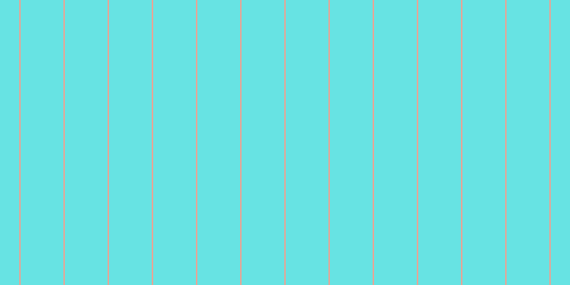 #37dcdc (75%), #eba393 vertical lines, two pixels wide, sixty pixels apart