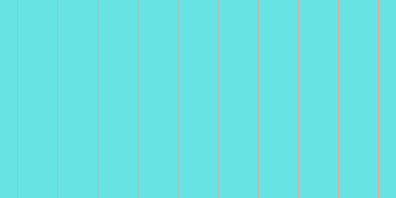 #37dcdc (75%), #eba393 vertical lines, two pixels wide, seventy-nine pixels apart
