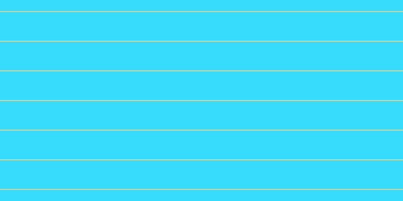 #37dcfd, #dbd393 horizontal lines, two pixels wide, fifty-seven pixels apart