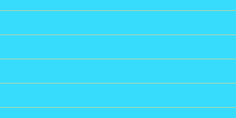 #37dcfd, #dbd393 horizontal lines, two pixels wide, eighty pixels apart